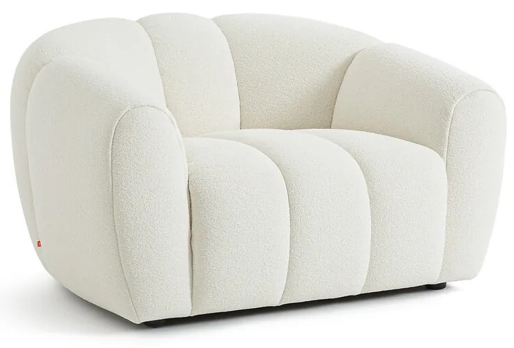 Fauteuil in chenille stof, Tylan