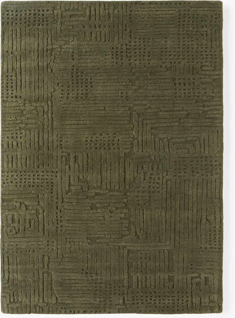 Handgetuft wollen vloerkleed Merima