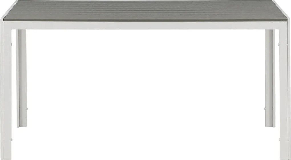 The Outsider Tuintafel - Toscane - Wit/Grijs - Alu/Polywood - 150x90 cm - The Outsider