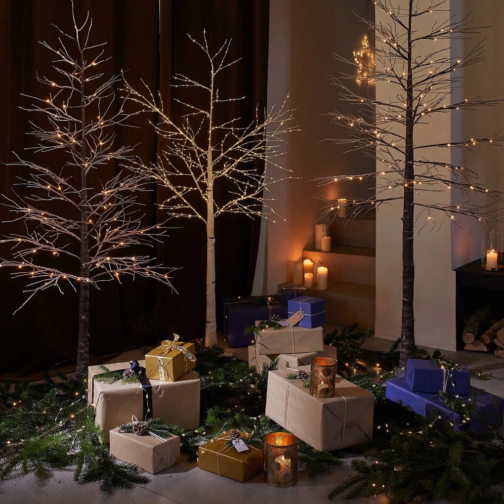 Verlichte kerstboom, hoogte 180 cm, CASPAR