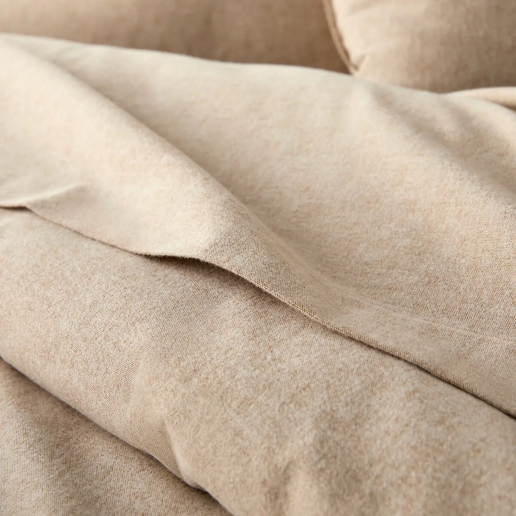 Dekbedovertrek, katoenen chambray flanel, Clara