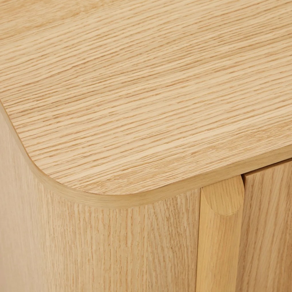 Eiken Dressoir Scandinavisch - 160x42x75cm.