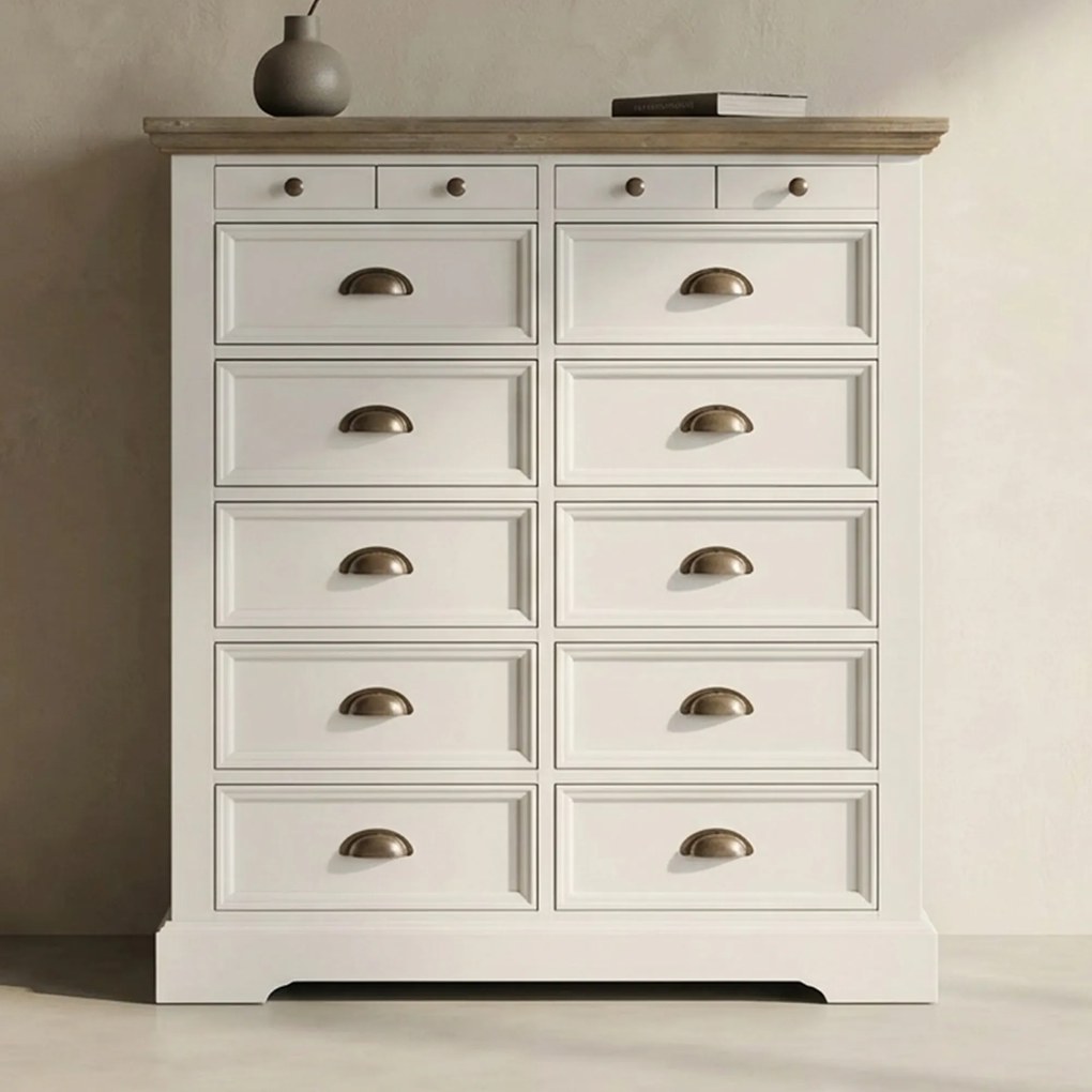 Ladekast Van Hout - 88x43x120cm.