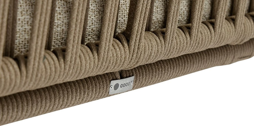Stoel en Bank Loungeset 5 personen Rope Zand/Beige  Coco Viento/Miyoura