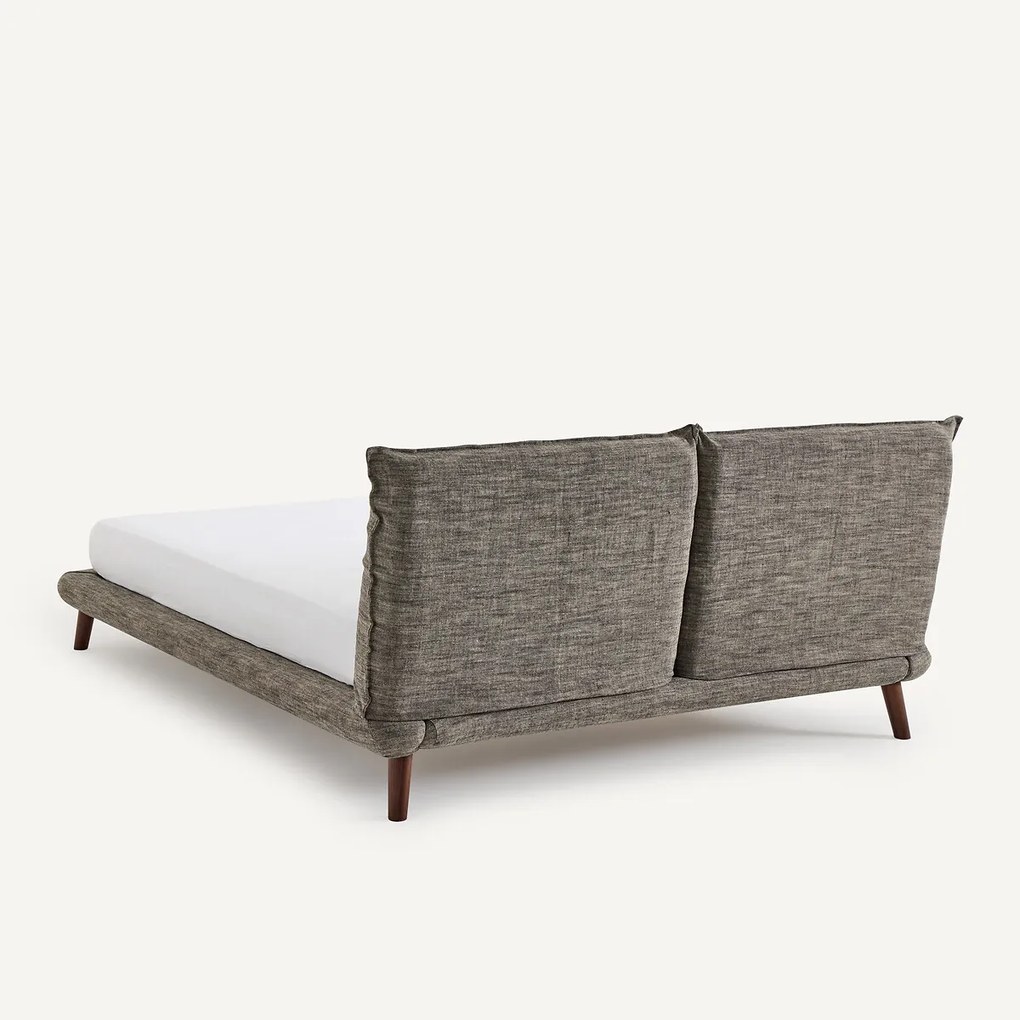 100% linnen 2-persoons bed, Aurore, ontwerp door Emmanuel Gallina