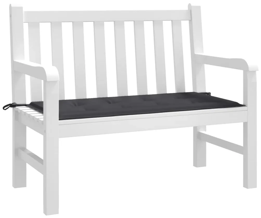 vidaXL Tuinbankkussen 100x50x3 cm zwart