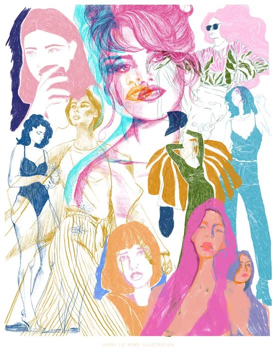 Ilustratie Collage1, Jenny Liz Rome