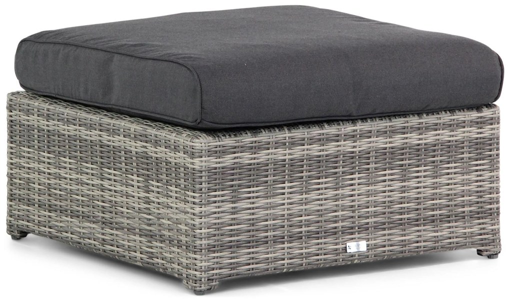 Loungeset tuin 4 personen Wicker Grijs Garden Collections Giardino