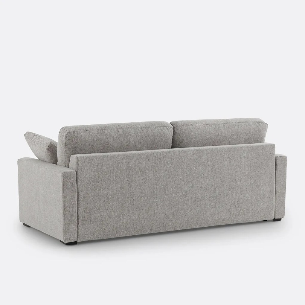Slaapbank van gemêleerde structuurstof, Comfort Bultex®, Timor