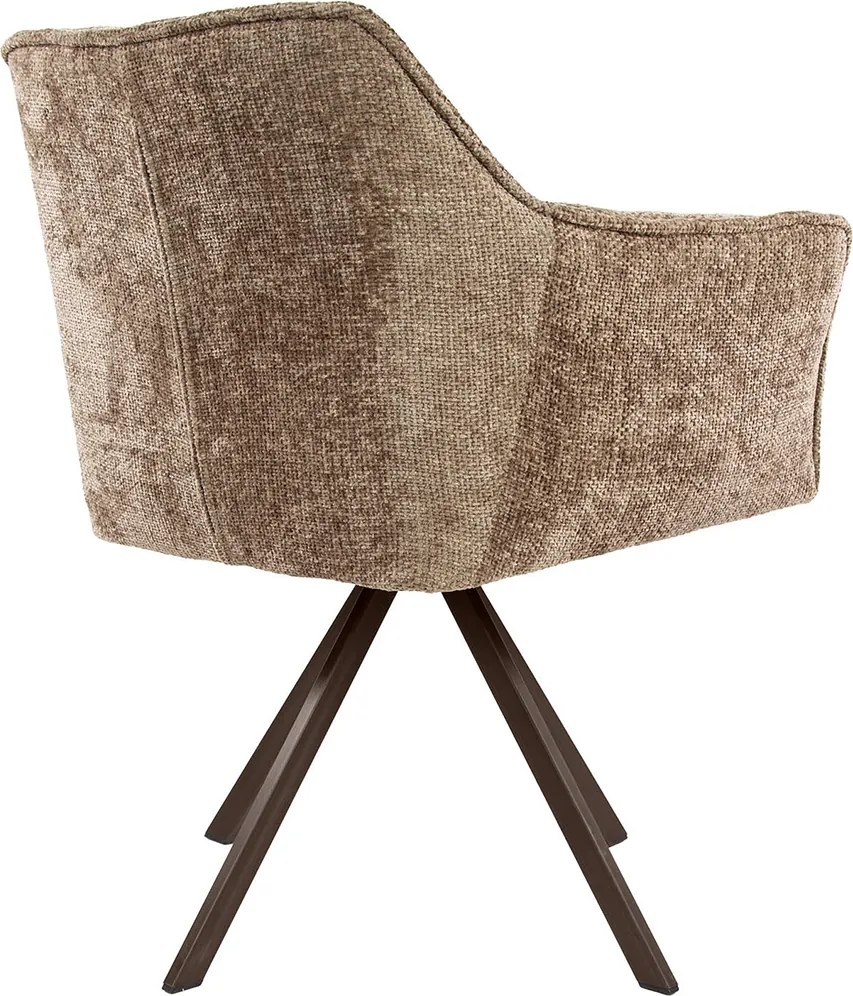 Draaibare Eetkamerstoel Champagne