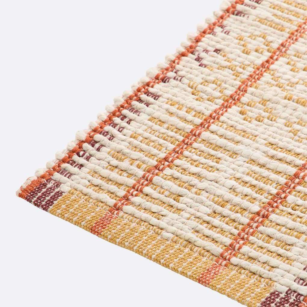 Vloerkleed van 71% jute, lijnenspel, TRENZA