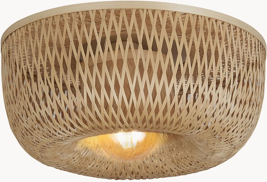 Plafondlamp Barbados van bamboehout