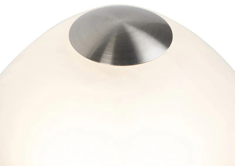 Design tafellamp staal dimbaar incl. LED - Joya Modern rond Binnenverlichting Lamp