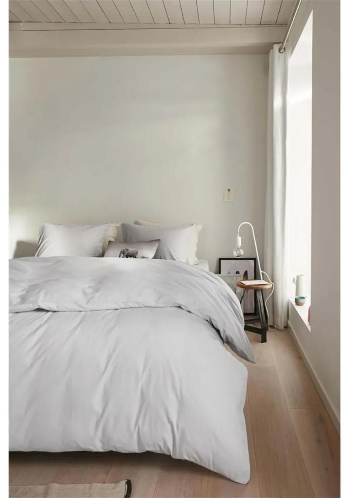 Beddinghouse Basic Gots Dekbedovertrek Light Grey – Bij Swiss Sense