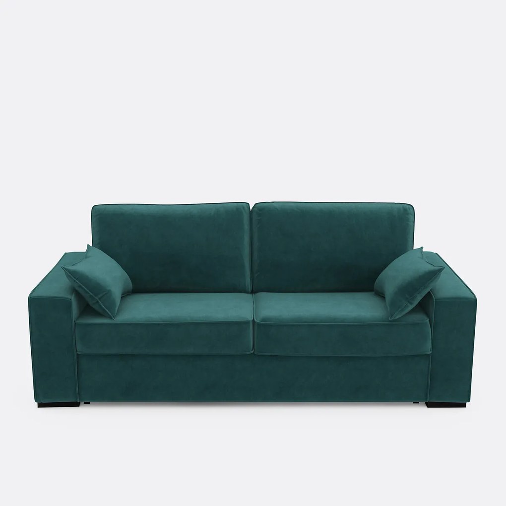 Slaapbank van fluweel, 2, 3 of 4 zits, Comfort BULTEX® Cécilia