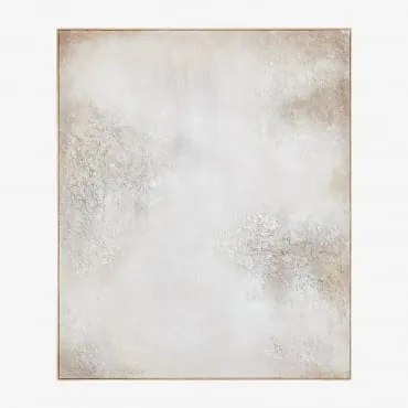 Decoratief Schilderij 100x120 Cm Met Gipsstructuur Bestue Natuurlijke Kleuren - Sklum