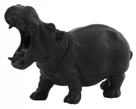 Tafellamp Hippo Zwart