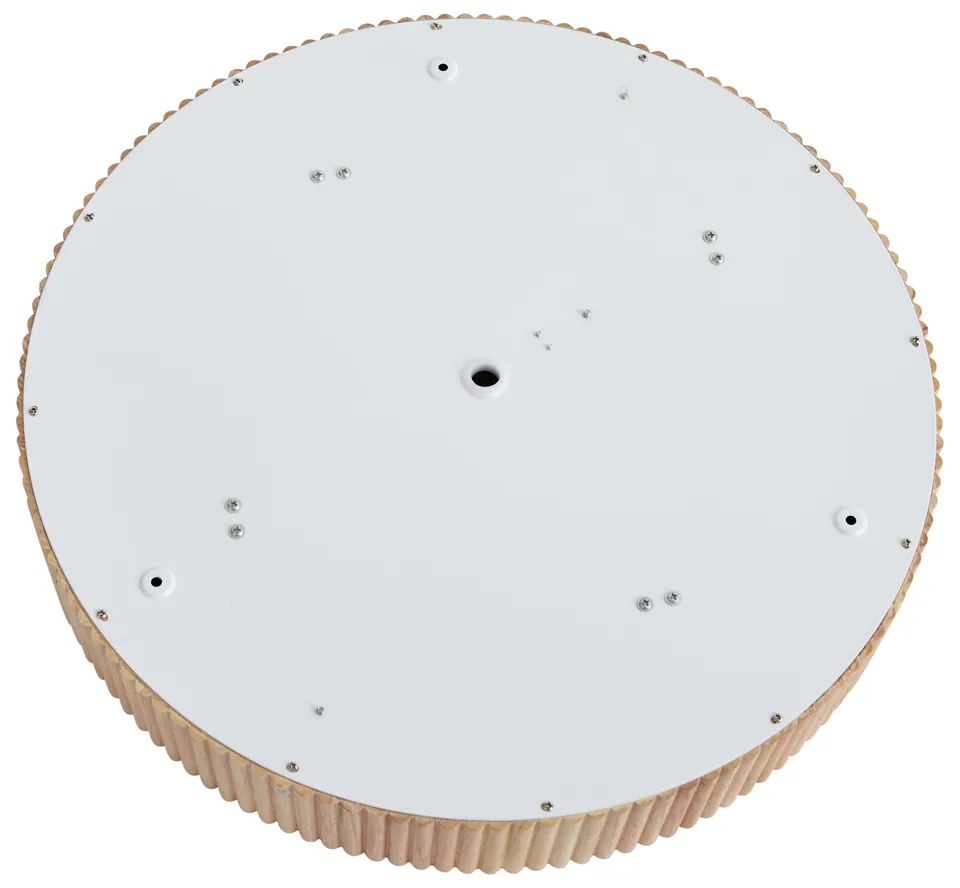 Japandi plafondlamp hout 60cm 5-lichts - Lyra