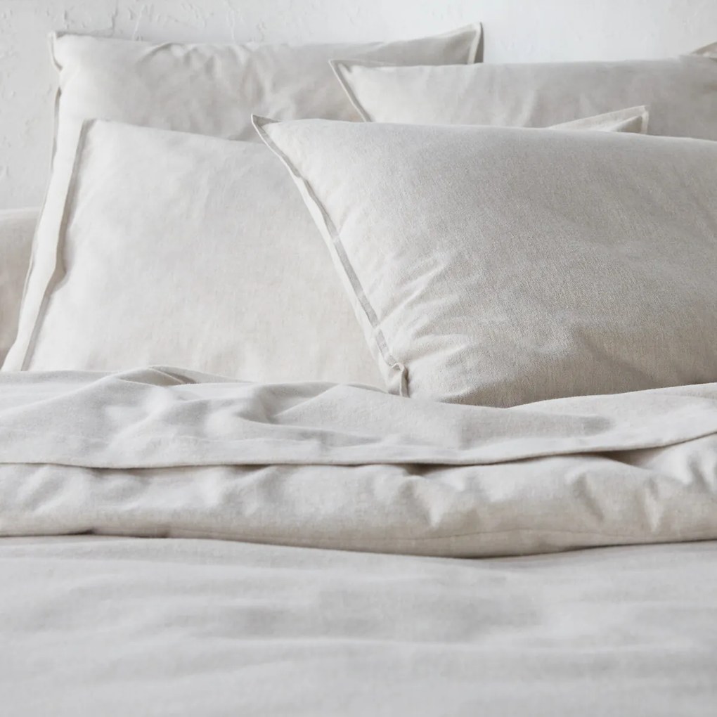 Dekbedovertrek, katoenen chambray flanel, Clara