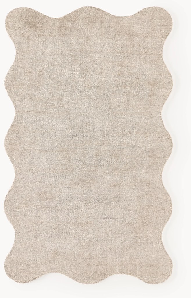 Handgeweven vloerkleed Wavy