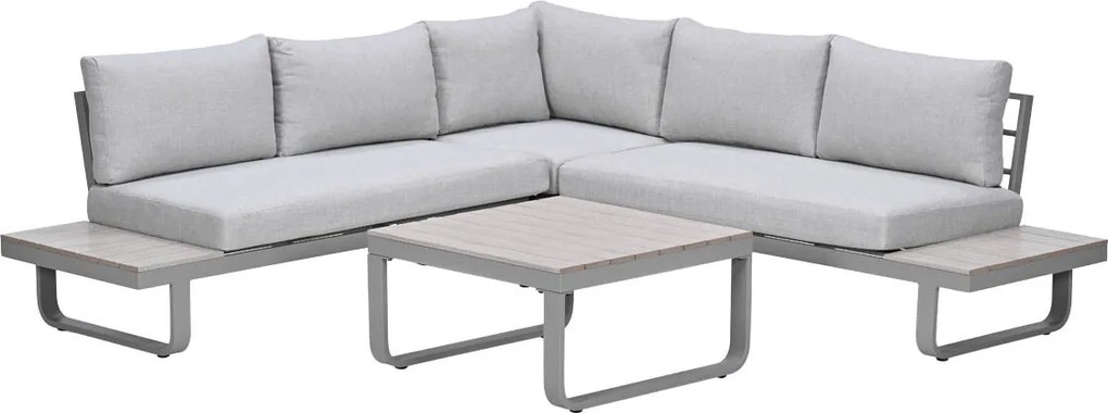 Garden Impressions Diego loungeset 4-delig - taupe
