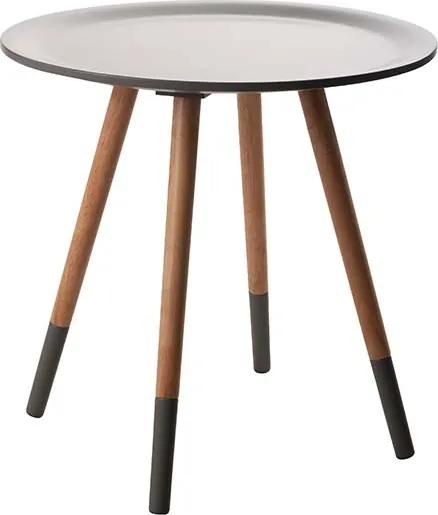 Sidetable Two Tone dark grey Zuiver