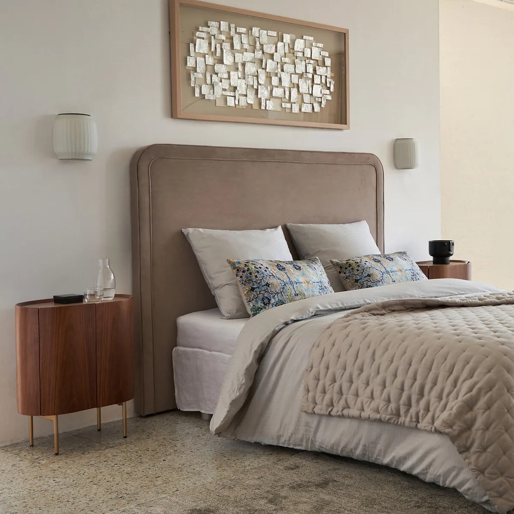 Wandlamp in opaline Canelé