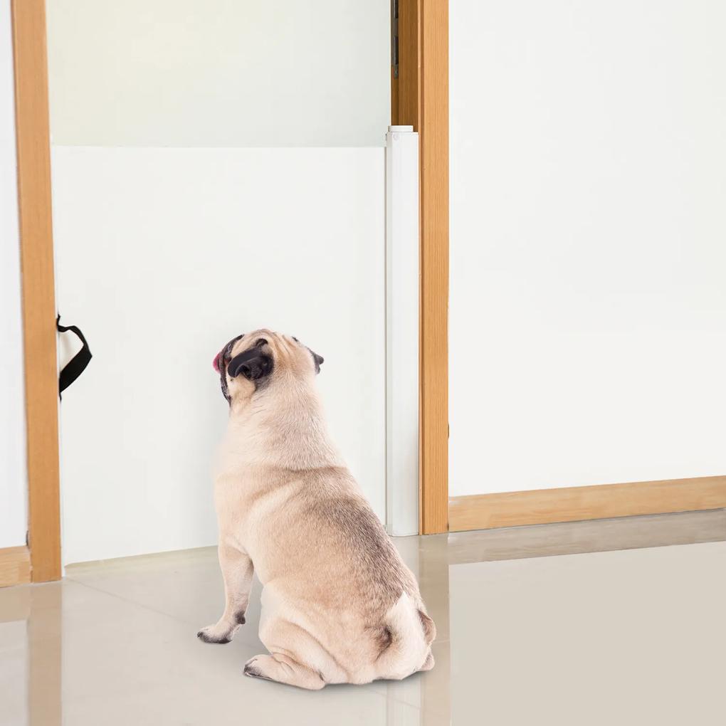Ontvangende machine geestelijke Gasvormig Paws No Jump Deurhek traphek oprolbaar voor honden | dog fence| afsluithek  huisdieren | 82 x 0-115cm | BIANO