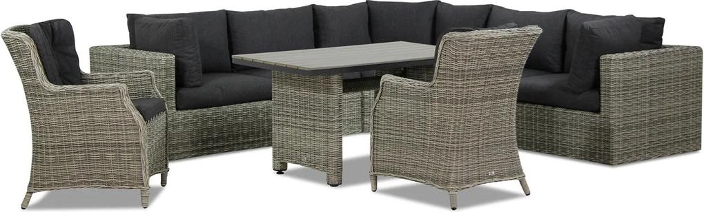 Garden Collections Comodo/Lusso dining loungeset 8-delig