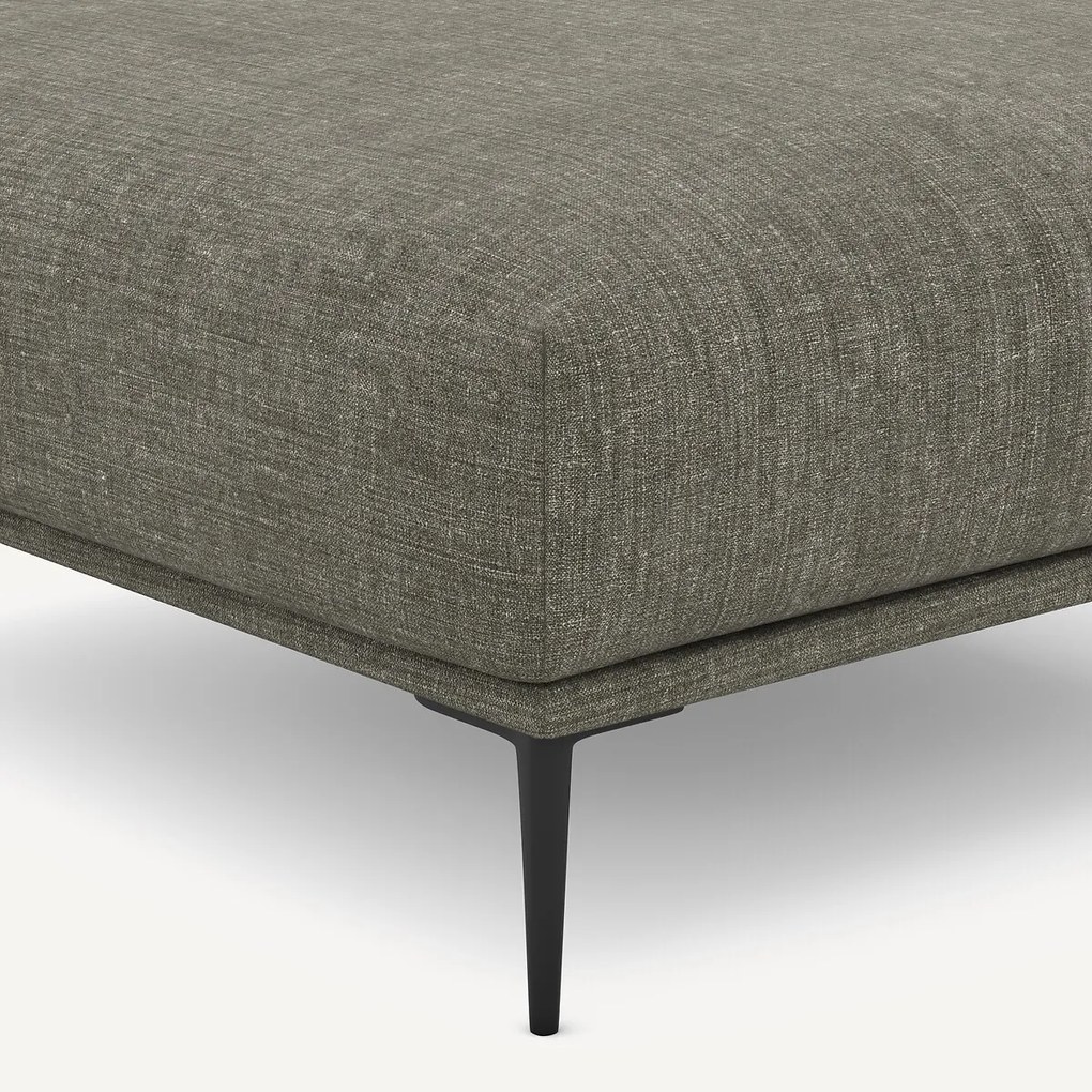 XL voetensteun van katoen en linnen, Oscar, ontwerp Emmanuel Gallina