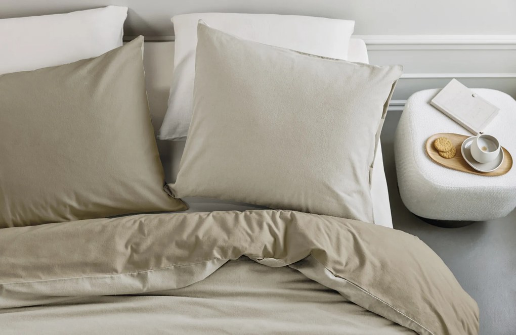 Dekbedovertrekset WARM SAND – Bij Swiss Sense