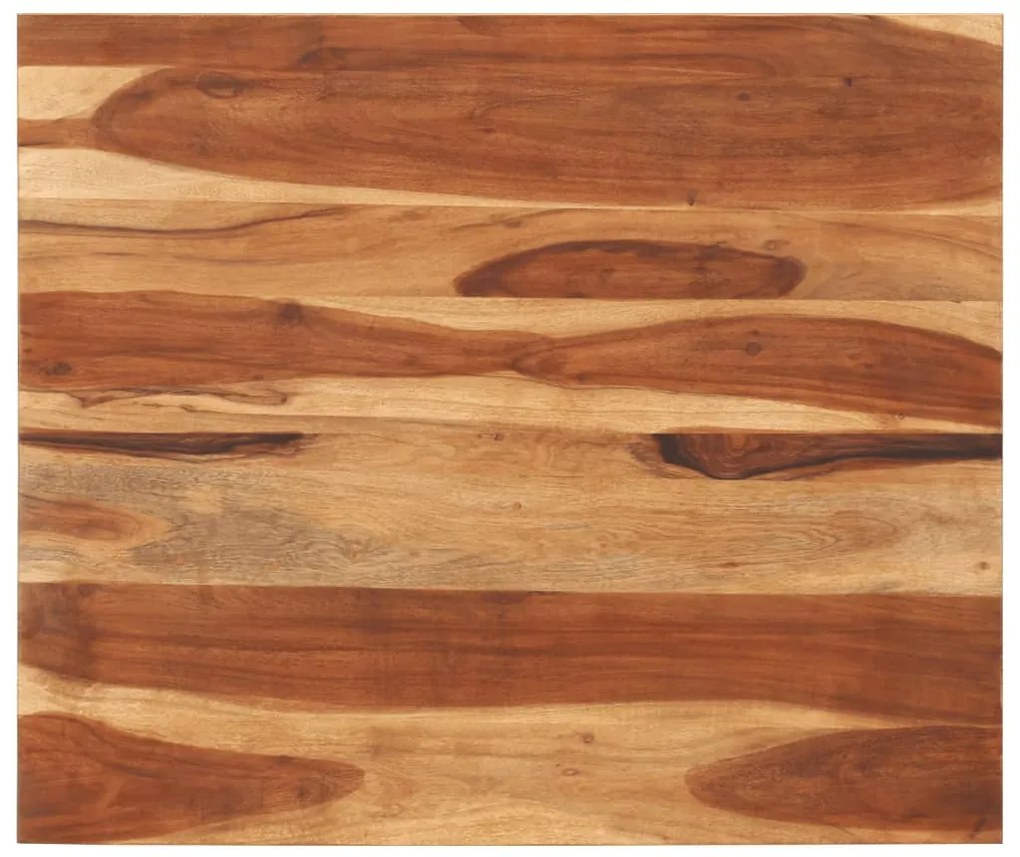 vidaXL Tafelblad 15-16 mm 70x80 cm massief sheeshamhout