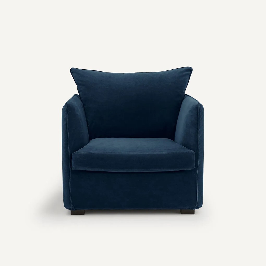 Fauteuil in fluweel, Neo Chiquito