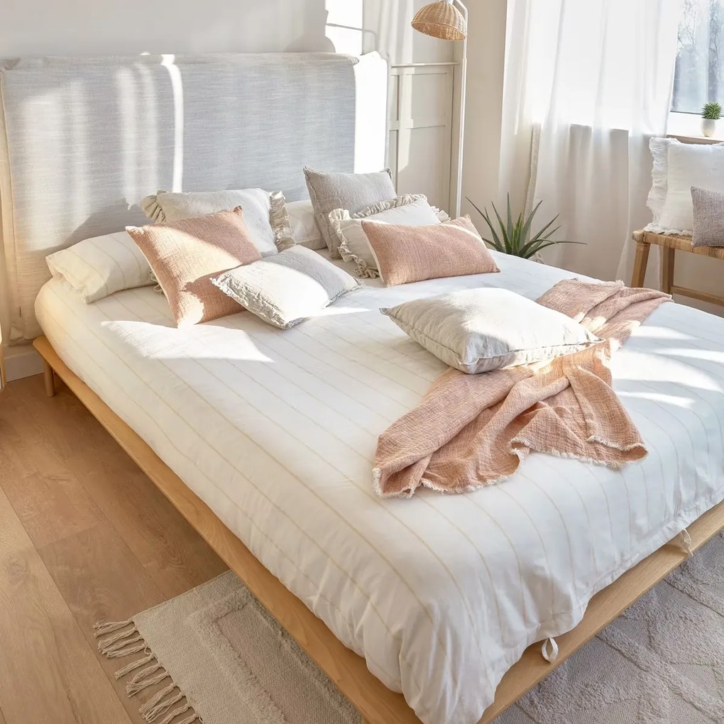 Kave Home Anielle Japandi Bedframe Hout 180x200 Cm