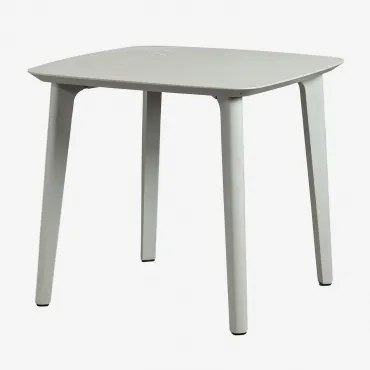 Tuinvierkante Tafel 85x85 Cm Van Polypropyleen Scand Groen – Khaki - Sklum