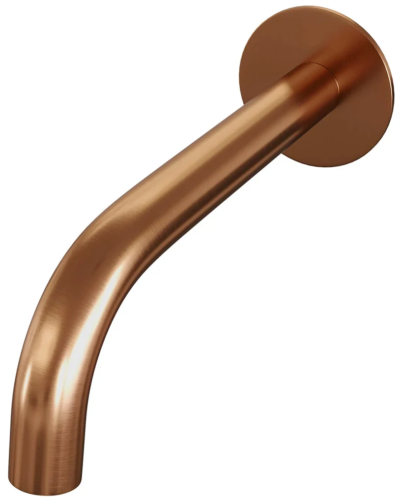 Brauer Copper Carving inbouw badkraan met staafhanddouche geborsteld koper PVD
