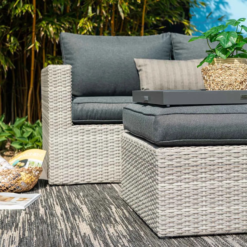 Garden Impressions Bruno loungeset 4-delig - vintage grijs