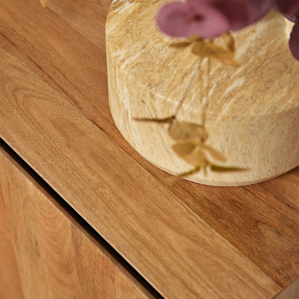 Starfurn RichWood Smal Dressoir Industrieel Mango 100 Cm - 100x45x85cm.