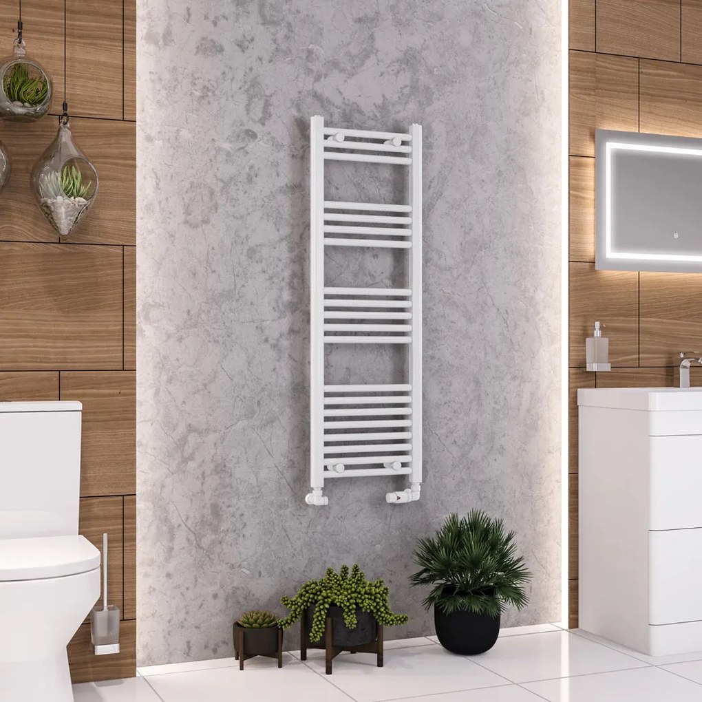 Eastbrook Wendover handdoekradiator 40x120cm 382W wit glans