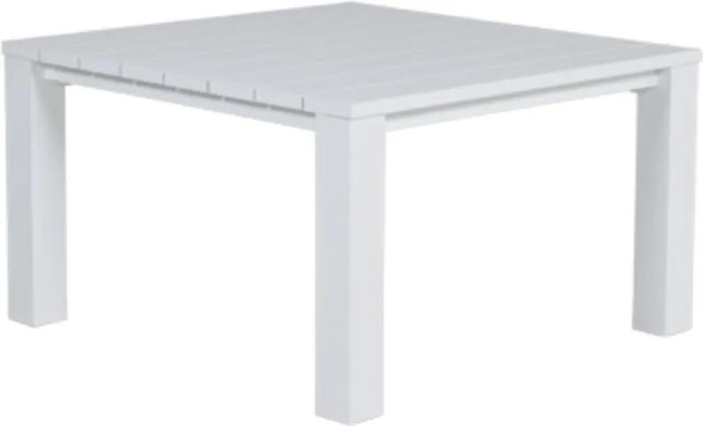 Cube Lounge dining tafel 120x120xH68 cm mat white