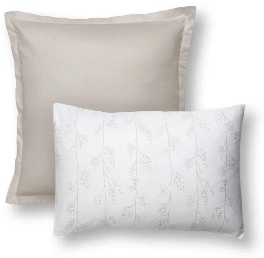 Emma Satijnen Kussenslopen 50x70 cm  Beige Bloemboom&amp;Beige