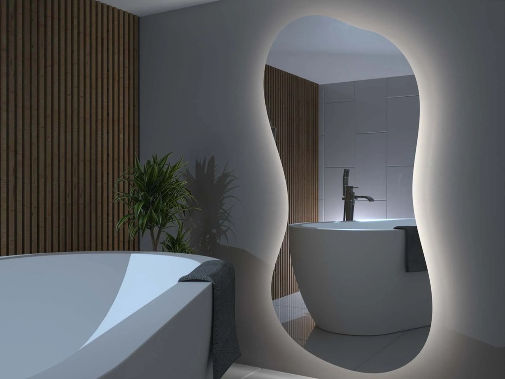 Organische LED spiegel met verlichting A21