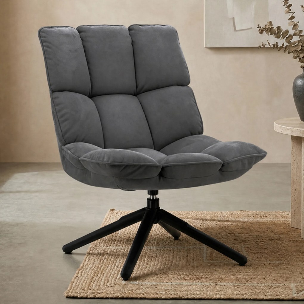Draaibare Fauteuil Antraciet