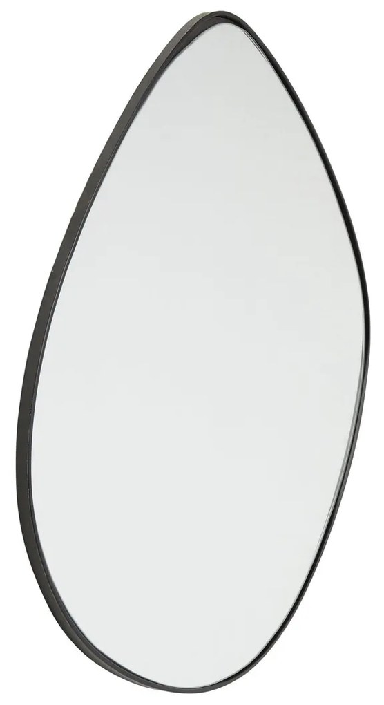 Zwarte Spiegel Organisch 71x71cm - 71.5x70.5cm