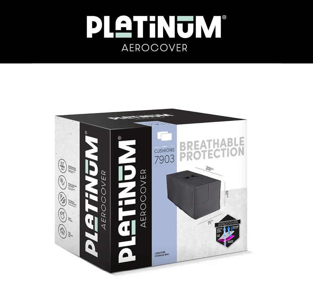 Platinum AeroCover Kussentas 200x75xH60