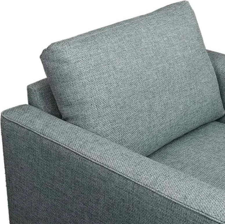 Fauteuil - Aster - stof Side blauwgrijs 142
