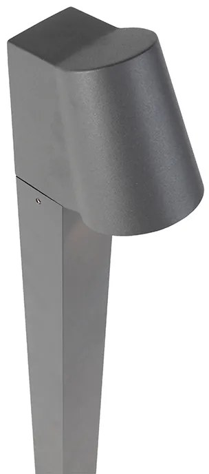 Moderne staande buitenlamp antraciet incl. LED - Uma