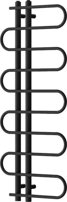 Mexen Kiso decoratieve badkamer radiator 1250 x 500 mm, 256 W, zwart - W114-1250-500-00-70