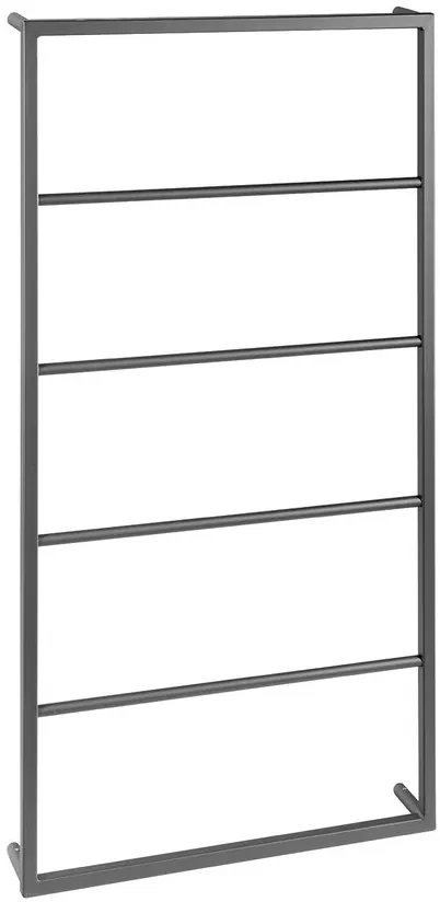 Sapho Industrial handdoekrek hangend 115x60cm mat zwart
