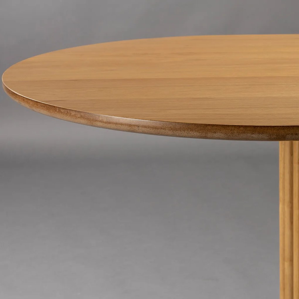 Dutchbone Barlet Oak Ovale Eettafel Uitschuifbaar Eiken